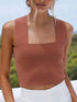 'Riley' Crop Tank Top - Celes Fashion